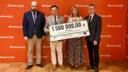Półtora miliona złotych dla gminy Borowie