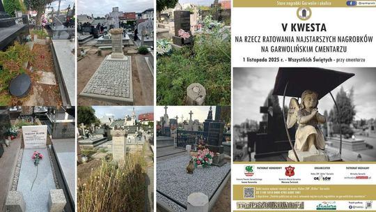 Pomniki ocalone dzięki wam. Kolejna kwesta 1 listopada