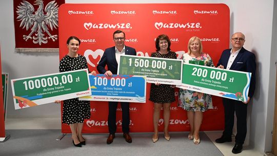 Ponad 16,3 mln zł z budżetu samorządu Mazowsza dla powiatu garwolińskiego