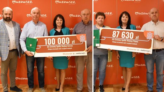 Ponad milion złotych na meliorację w powiecie garwolińskim. 13 spółek wodnych z dofinansowaniem