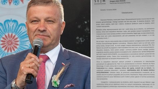 Poseł Woźniak: „Karygodne i niedopuszczalne są działania, jakich dopuścił się pan Walicki”