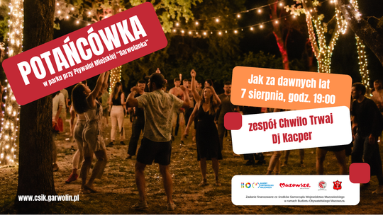 Potańcówka pod gołym niebem w Garwolinie
