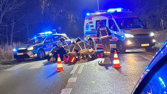 Potrącenie 10-letniej pieszej na Stacyjnej [aktualizacja]