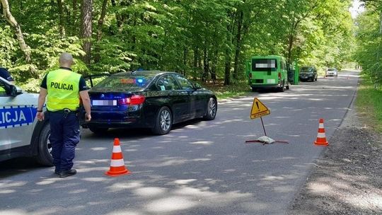 Potrącenie pieszego w gm. Żelechów