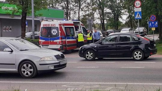 Potrącenie rowerzystki w Garwolinie