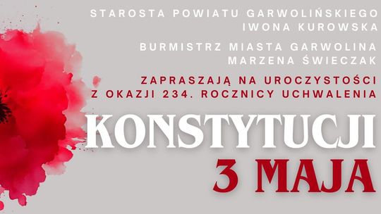 Powiatowo–miejskie obchody 234. rocznicy uchwalenia konstytucji