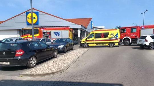 Pracownik Lidla potrącony pod sklepem
