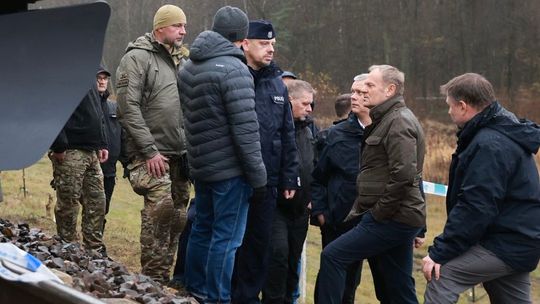 Premier Tusk: „Doszło do aktu dywersji”