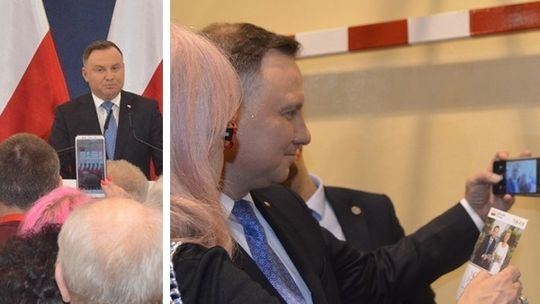 Prezydent Andrzej Duda z wizytą w Garwolinie