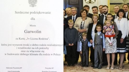 Prezydent gratuluje Garwolinowi