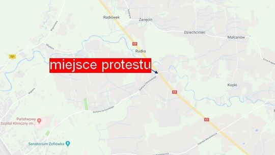 Protest w Otwocku. Zablokują DK nr 17 w godzinach szczytu