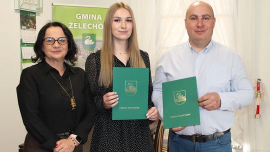 Prymusi nagrodzeni przez burmistrz