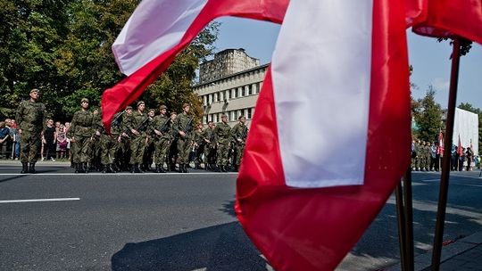 Przysięga w Garwolinie. Zamknięta ulica Mazowiecka