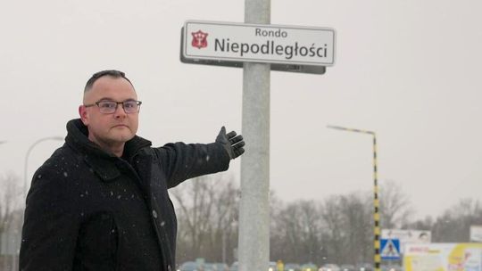 "Rondo łączy drogi — tak jak Niepodległość łączy nas wszystkich” "Rondo łączy drogi — tak jak Niepodległość łączy nas wszystkich”