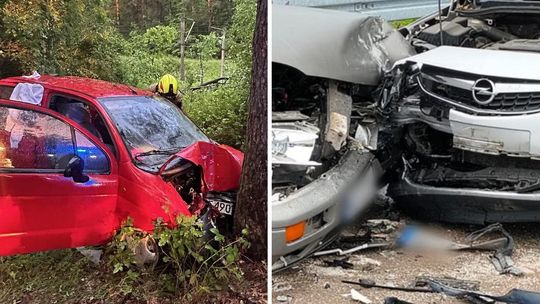 Seria groźnych wypadków w powiecie garwolińskim – wśród poszkodowanych dziecko