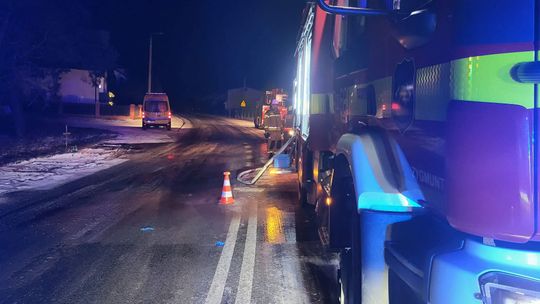 Śmiertelna ofiara pożaru budynku mieszkalnego