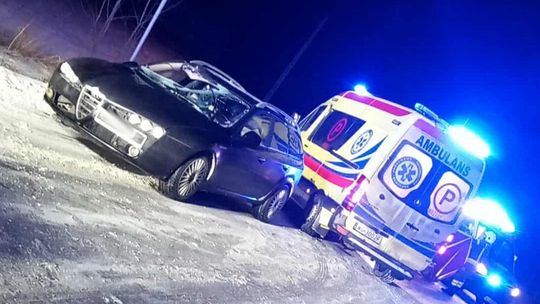 Śmiertelne potrącenie pieszego na skraju powiatu