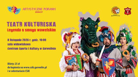 Smok czy smog? Teatr Kultureska i historie z Wawelu