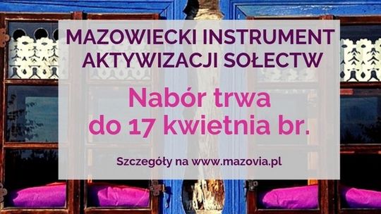 Sołectwa macie pomysł? Zgłoście go!