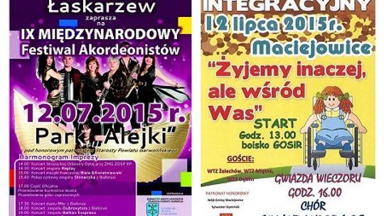 Sound?n?Grace w Maciejowicach, akordeony w Łaskarzewie