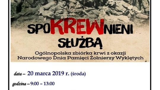 SpoKREWnieni służbą - możesz oddać krew