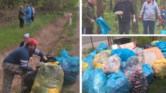 Społecznie posprzątali las. Po raz drugi