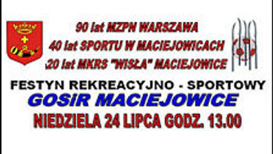 Sportowa niedziela w Maciejowicach