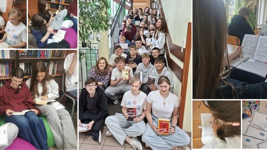 Starsi nie czytają! W młodych nadzieja!” – Ogólnopolska akcja czytelnicza w KLO w Garwolinie