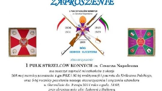 Stowarzyszenie I Pułku Strzelców Konnych będzie miało sztandar