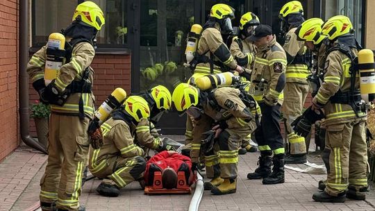 Strażacy z gminy Borowie sprawdzili swoją gotowość bojową
