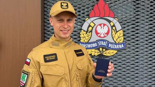 Strażak z Garwolina oddał szpik kostny. „Myśl, że może uratować komuś życie była celem nadrzędnym”
