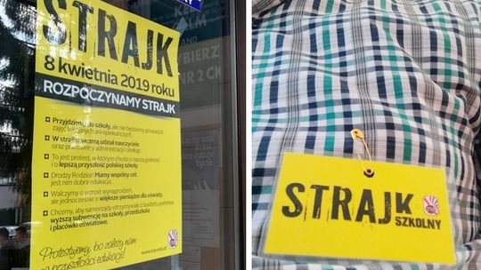 Szkoły strajkują, ale egzaminy bez przeszkód