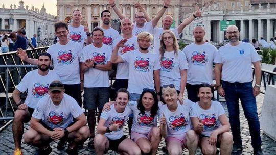 Sztafeta Wsparcia dotarła do Rzymu! 1750 kilometrów dla Piotrusia pokonane