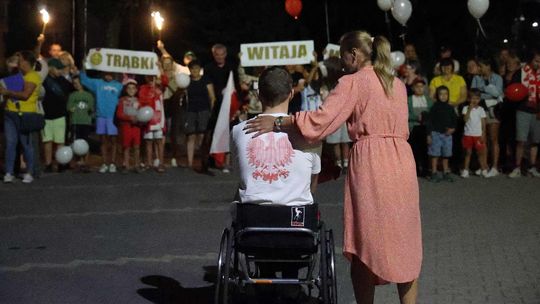 Tak Trąbki powitały podwójnego medalistę olimpijskiego