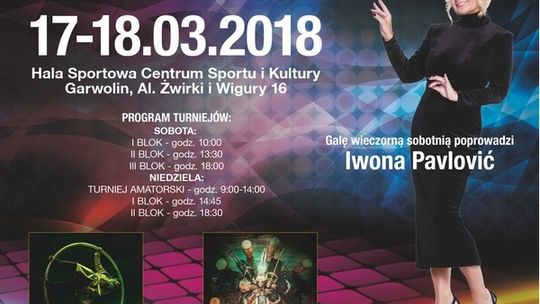 Taneczny weekend w Garwolinie. Gościem będzie Iwona Pavlović