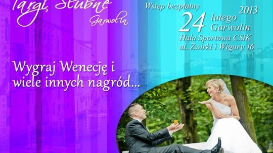 Targi Ślubne już w niedzielę