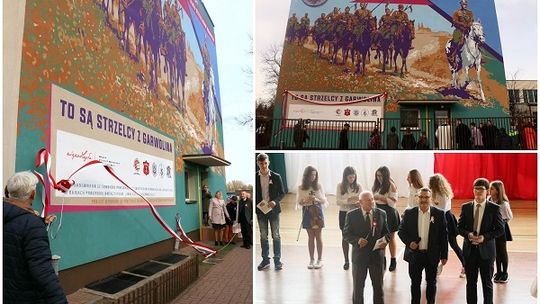 To są strzelcy z Garwolina! Dwójka ma mural