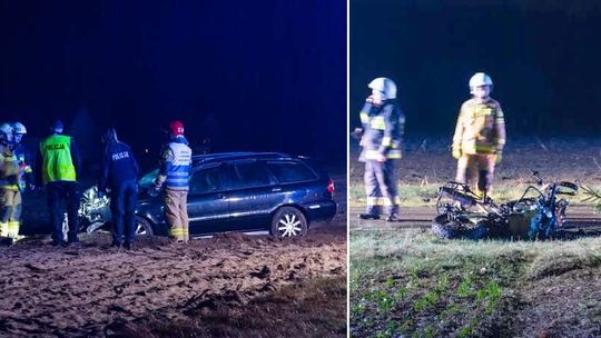 Tragedia na drodze. Nie żyje motocyklista