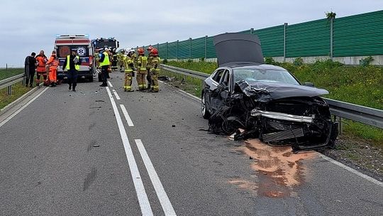 Tragedia przy S17. Nie żyje młoda kobieta