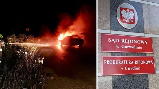 Tragiczny pożar w Grabniaku. W samochodzie zginęła kobieta