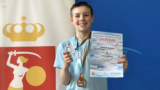 Trzy medale i rekordy powiatu dla Mazowsza Miętne