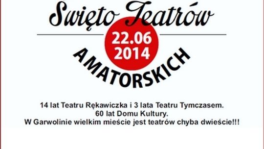 Trzy rocznice w CSiK - Święto Teatrów już w niedzielę