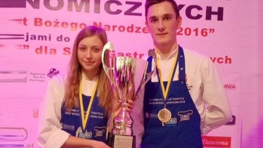 Uczniowie ZSP nr 2 na podium prestiżowego konkursu kulinarnego