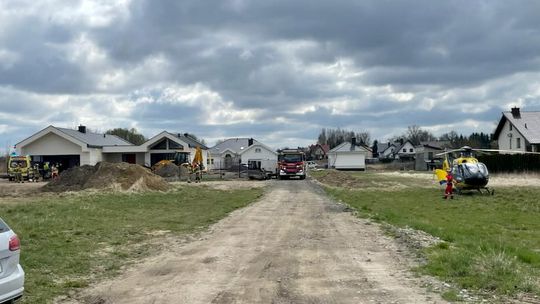 Upadek z wysokości. W akcji LPR Upadek z wysokości. W akcji LPR