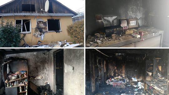 W jednej chwili stracił dom i cały dorobek życia. Ruszyła zbiórka