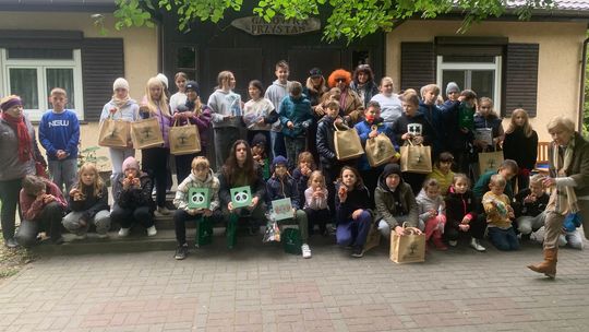 Wesoło na XXI Festiwalu Przyrody w ewelińskiej gajówce