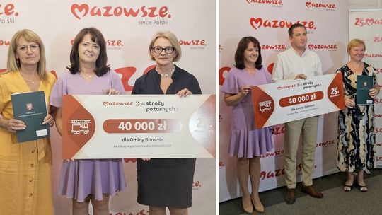 Właściciele zabytków i strażacy ze wsparciem samorządu Mazowsza