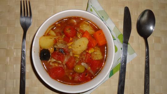 Włoska zupa minestrone