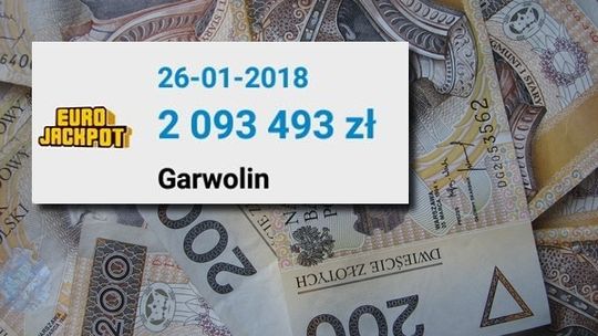 Wygrana w Garwolinie! Szczęśliwiec zgarnął ponad 2 mln!