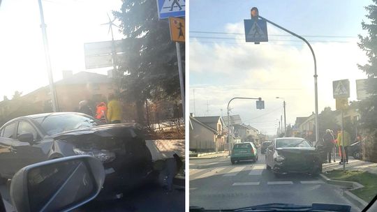 Wypadek na Garwolińskiej w Łaskarzewie